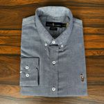 Camisa Manga Longa PRL Azul 