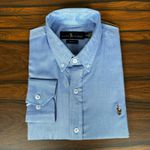 Camisa Manga Longa PRL Azul 