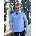 Camisa Manga Longa PRL Azul