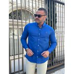 Camisa Manga Longa PRL Azul