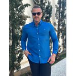 Camisa Manga Longa PRL Azul