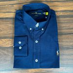 Camisa Manga Longa PRL Azul .