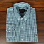 Camisa Manga Longa PRL Xadrez Verde