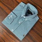 Camisa Manga Longa PRL Xadrez Verde