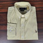Camisa Manga Longa PRL Xadrez Amarelo