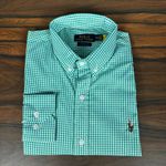 Camisa Manga Longa PRL Xadrez Verde