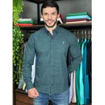 Camisa Manga Longa PRL Xadrez Verde
