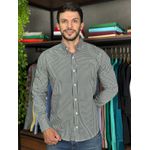Camisa Manga Longa PRL Xadrez Preto