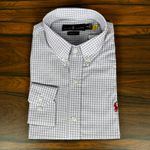 Camisa Manga Longa PRL Xadrez Lilás