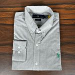 Camisa Manga Longa PRL Cinza.