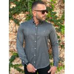 Camisa Manga Longa PRL Chumbo. 