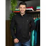 Camisa Manga Longa PRL Preto. 