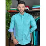 Camisa Manga Longa PRL Verde. 