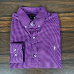 Camisa Manga Longa PRL Xadrez.