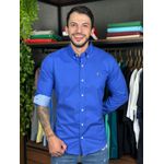 Camisa Manga Longa PRL Azul. 