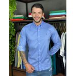 Camisa Manga Longa PRL Azul. 