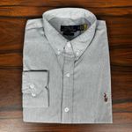 Camisa Manga Longa PRL Cinza 