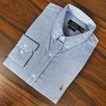 Camisa Manga Longa PRL Azul