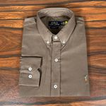 Camisa Manga Longa PRL Marrom 