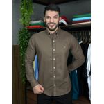 Camisa Manga Longa PRL Marrom