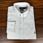 Camisa Manga Longa PRL Cinza Claro