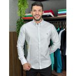 Camisa Manga Longa PRL Cinza Claro