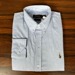 Camisa Manga Longa PRL Azul