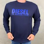 Blusa Moletom Diesel Azul⭐