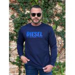 Blusa Moletom Diesel Azul