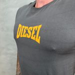 Camiseta Diesel Cinza 