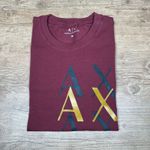 Camiseta Armani Vinho 