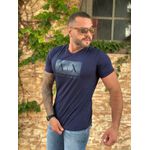 Camiseta Armani Azul 