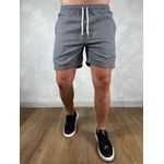Bermuda Linho Peruano PRL Cinza