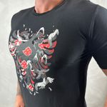 Camiseta Cavalera Preto DFC