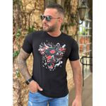 Camiseta Cavalera Preto DFC