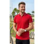 Polo Armani Vermelho.
