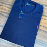 Suéter PRL Gola V Azul