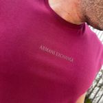 Camiseta Armani Vinho