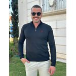 Suéter Zíper PRL Preto