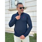 Suéter Zíper PRL Azul