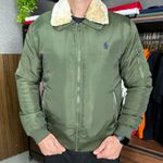 Jaqueta Zíper PRL Verde