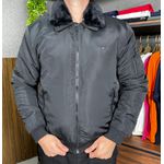 Jaqueta Zíper TH Preto