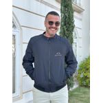 Jaqueta Zíper Armani Preto