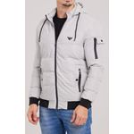 Jaqueta Acolchoada Armani cinza