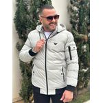 Jaqueta Acolchoada Armani cinza