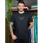 Camiseta Armani Preto. 