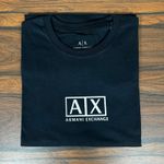 camiseta Armani Preto. 