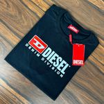 Camiseta Diesel Preto. 