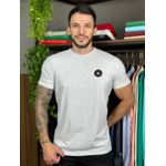 Camiseta Burberry Cinza. 