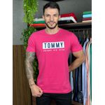 Camiseta TH Rosa. 
